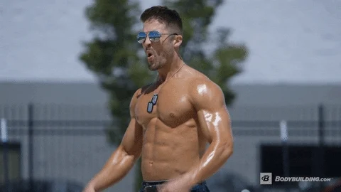 excited top gun GIF by Bodybuilding.com