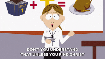 jesus teacher GIF by South Park 