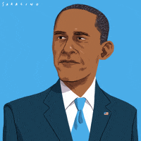 Barack Obama Love GIF by davidsaracino