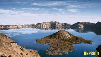 crater lake #nps100 GIF by Travel Oregon