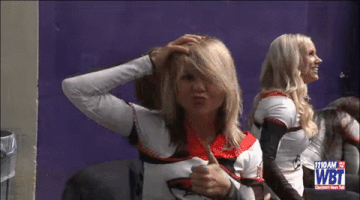 dance cheerleaders GIF by Charlotte Checkers