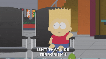 talking bart simpson GIF by South Park 