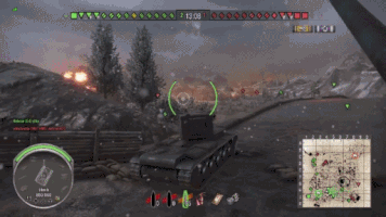 gbuster49 derp kv2 world of tanks ps4 GIF