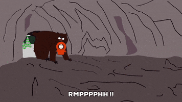 scared kenny mccormick GIF by South Park