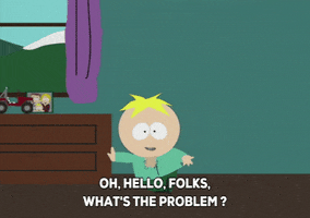 leaning butters stotch GIF by South Park 