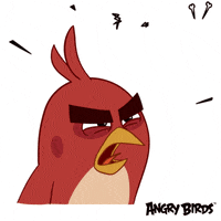 mad GIF by Angry Birds