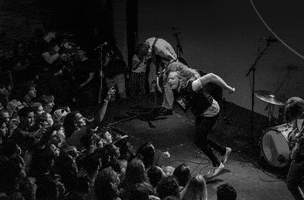 smh-imaging music chicago chicago music crowd surfing GIF