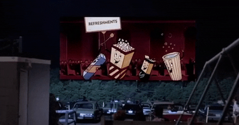 drive in lets all go out to the movies GIF by Warner Archive