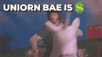 mare hot money unicorn bae GIF