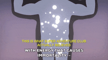 ghost super adventure club GIF by South Park 