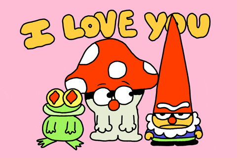 Te Amo Hug GIF by GIPHY Studios Originals