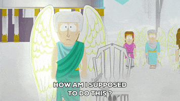 michael the archangel angel GIF by South Park 