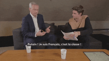 bruno le maire rage GIF by franceinfo