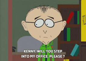 mr. mackey office GIF by South Park 