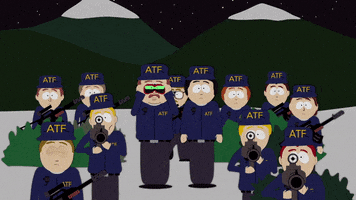 police aiming GIF by South Park 