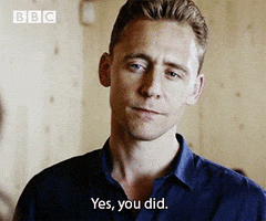 tom hiddleston GIF by BBC