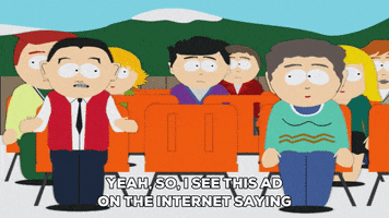 listening explaining GIF by South Park 