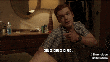 Cameron Monaghan Ding Ding Ding GIF by SHOWTIME