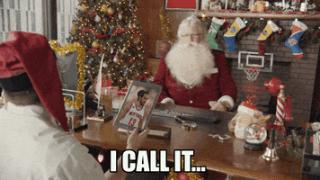 Santa Claus GIF by NBA on ESPN
