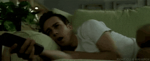 Bored Fight Club GIF by 20th Century Fox Home Entertainment