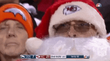 Santa Claus Football GIF by NFL
