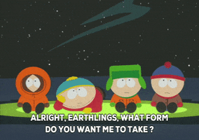 eric cartman aliens GIF by South Park 