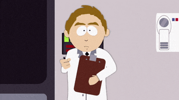 doctor staring GIF by South Park 