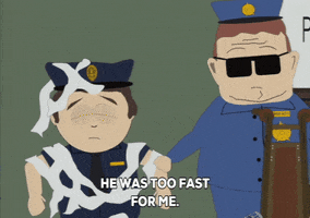 toilet paper officer barbrady GIF by South Park 