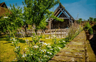 coo wedding venue cressing barns GIF