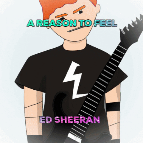 Playing Ed Sheeran GIF by A Reason To Feel
