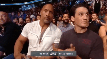 The Rock Mma GIF by UFC