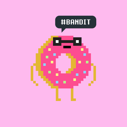 bandits pixel pixel art simpsons donut GIF