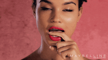 Biting Finger Hello GIF by Maybelline