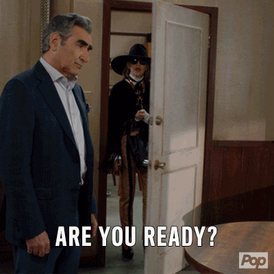 Are You Ready Catherine Ohara GIF by Schitt's Creek - Find & Share on GIPHY
