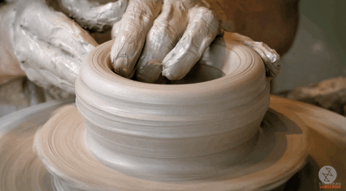 Image result for pottery gif