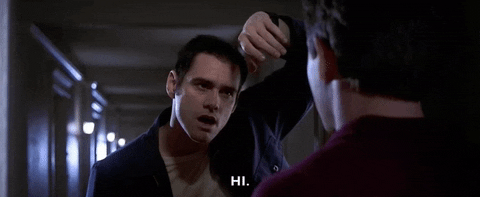 hello, hi, jim carrey, the cable guy Gif For Fun – Businesses in USA