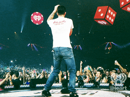 excited adam levine GIF by iHeartRadio