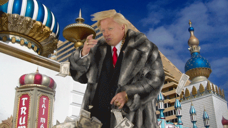 Donald Trump Money GIF by The Heckler by TBS