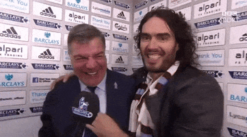 Russell Brand Kiss GIF by David