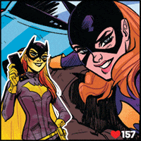 selfie batgirl GIF by DC Comics