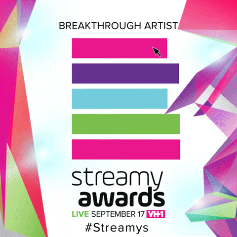 streamys breakthroughartist GIF by The Streamy Awards