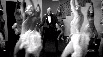 sirpatstew dancing patrick stewart blunt talk sir pat stew GIF
