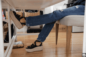 shoes office GIF by Man Repeller