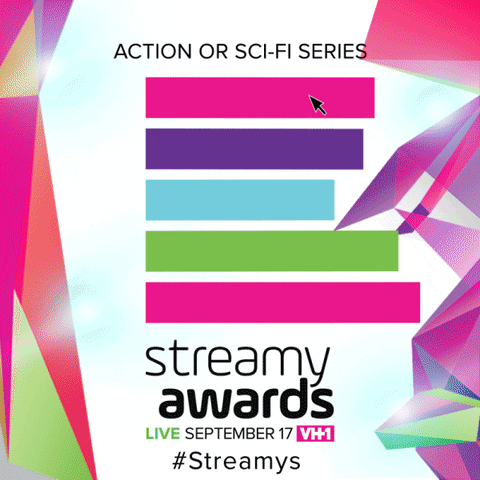 streamys actionorscifiseries GIF by The Streamy Awards