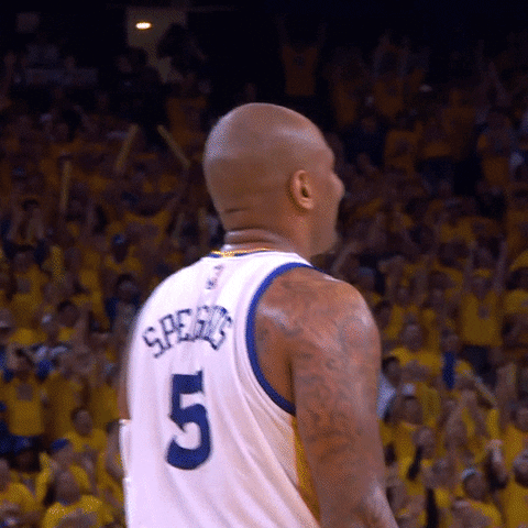 golden state warriors marrese speights GIF by NBA