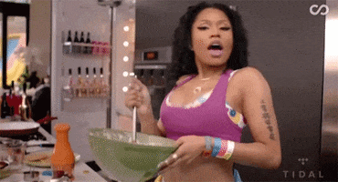 Music Video Cooking GIF