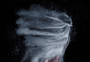 jam snow portrait baby powder jamtuna GIF