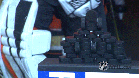 Knocked Over Anaheim Ducks GIF by NHL