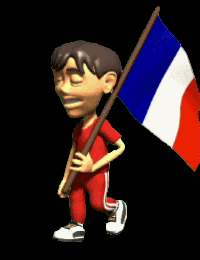 normancliff marche drapeau tricolore patriote GIF