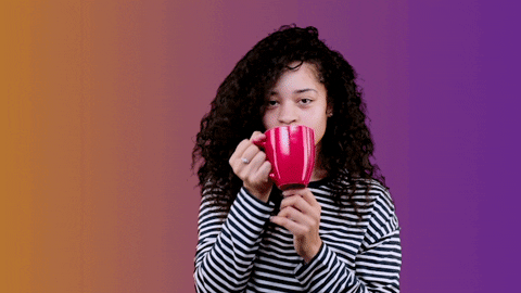 Drinking Coffee GIF by Ella Mai - Find & Share on GIPHY